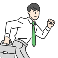 始業〜事務作業